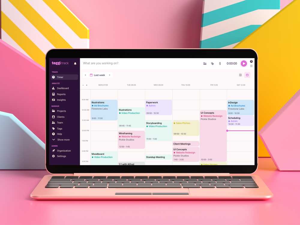 Toggl Track task tracker app