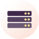 Icon of data centers