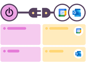 Icon of Track integration with Google Calendar and Outlook