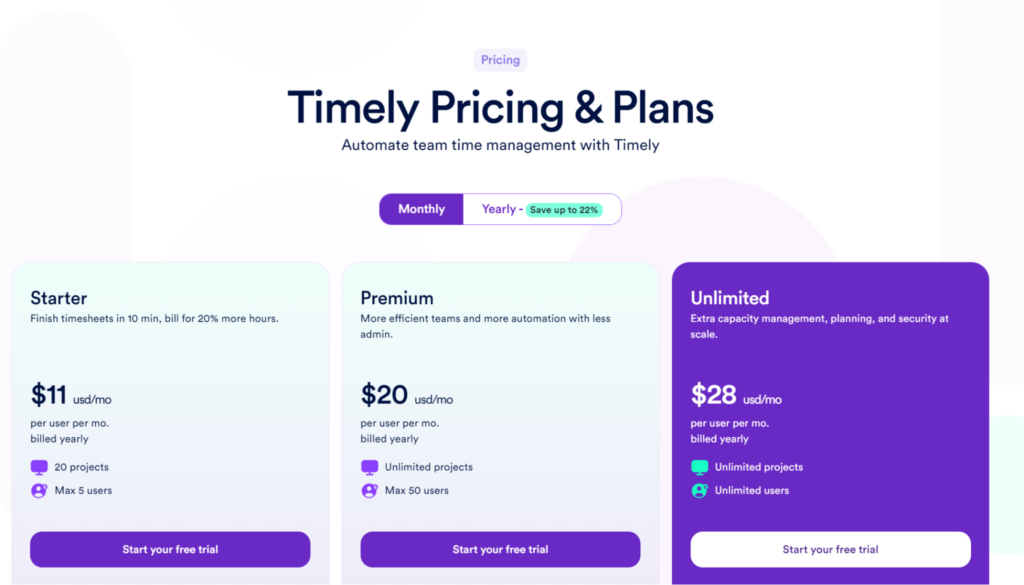 Timely pricing